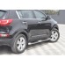 Пороги - трубы "Delux" для IX35.